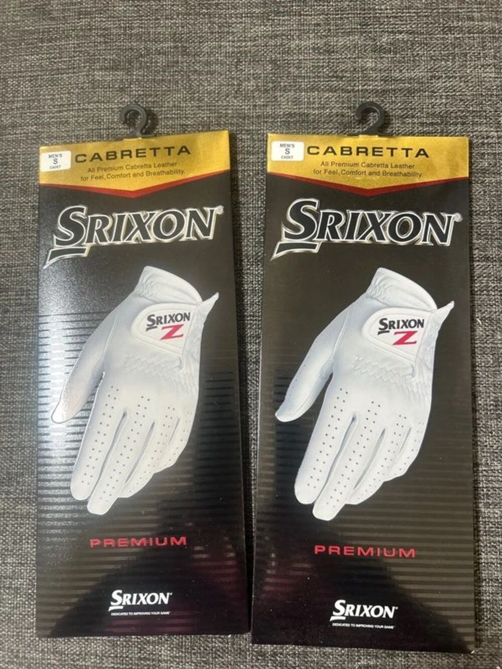 Srixon Z Premium Cabretta Leather Golf Gloves – Lot of 2 – NEW